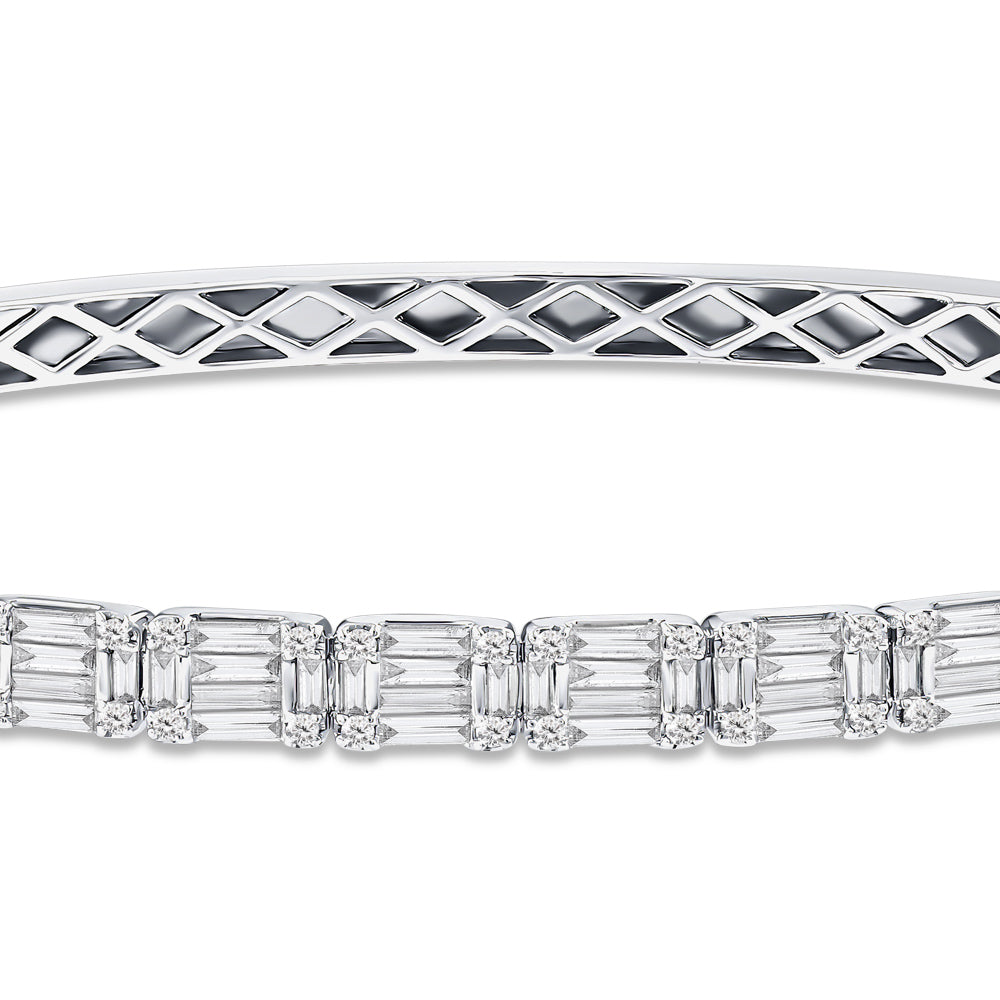 Baguette Diamantarmband