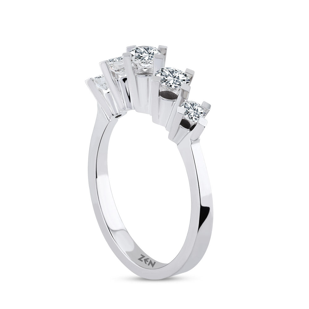 Fünfstein Ring