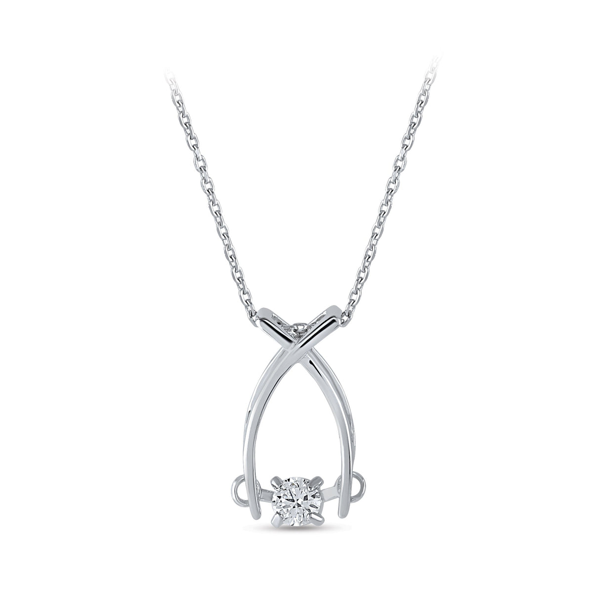 0.08 ct. Design Diamant Halskette