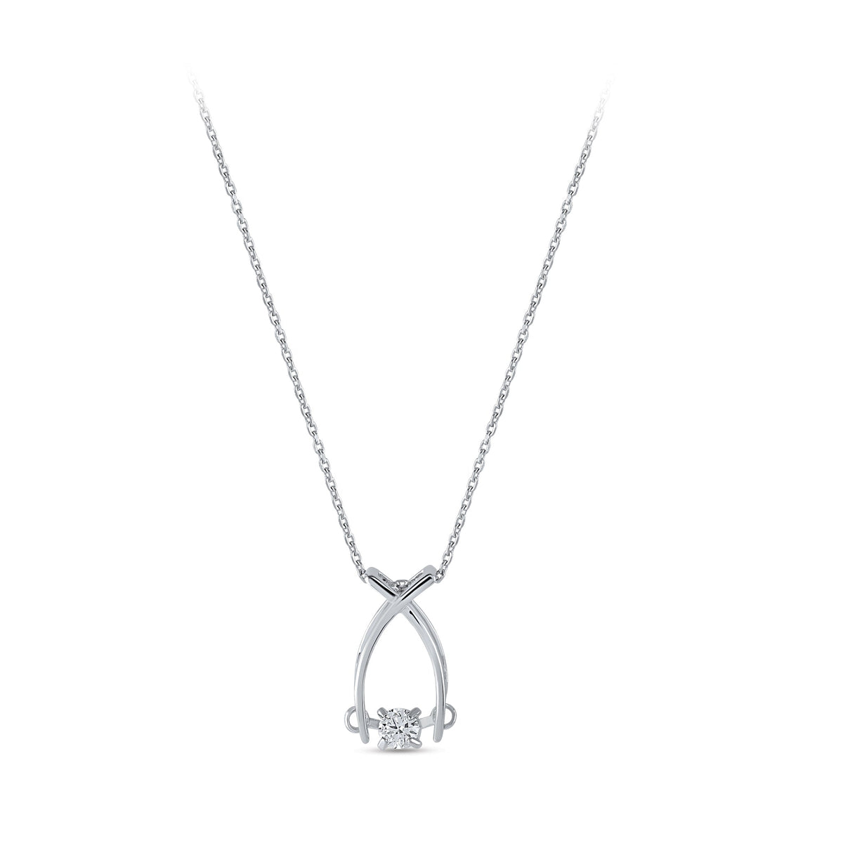0.08 ct. Design Diamant Halskette