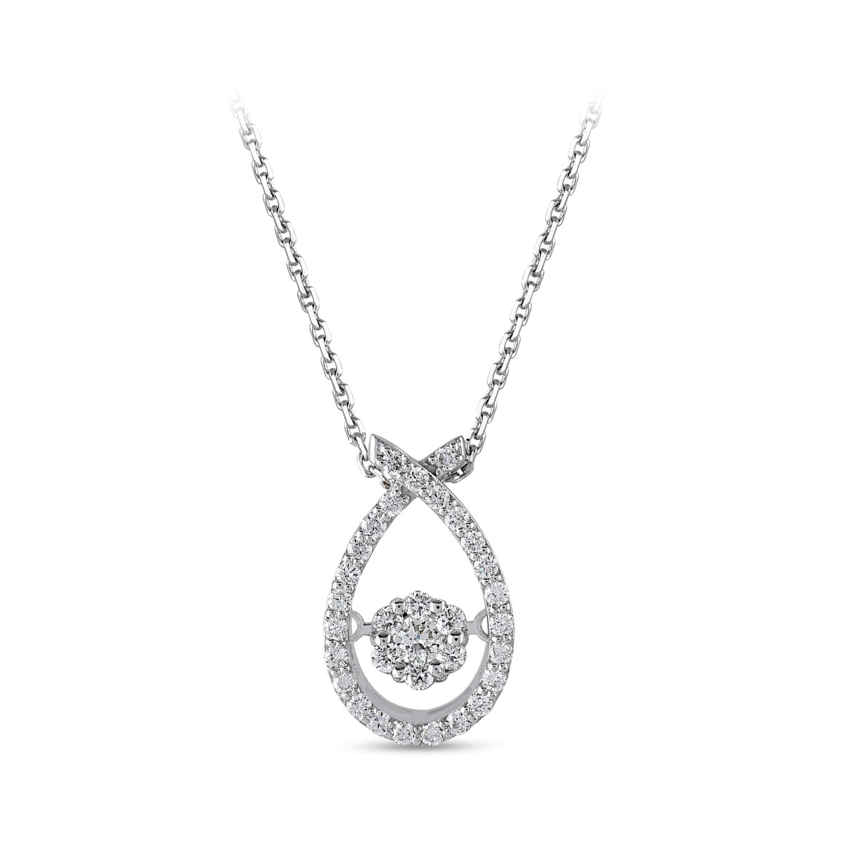 0.32 ct. Design Diamant Halskette