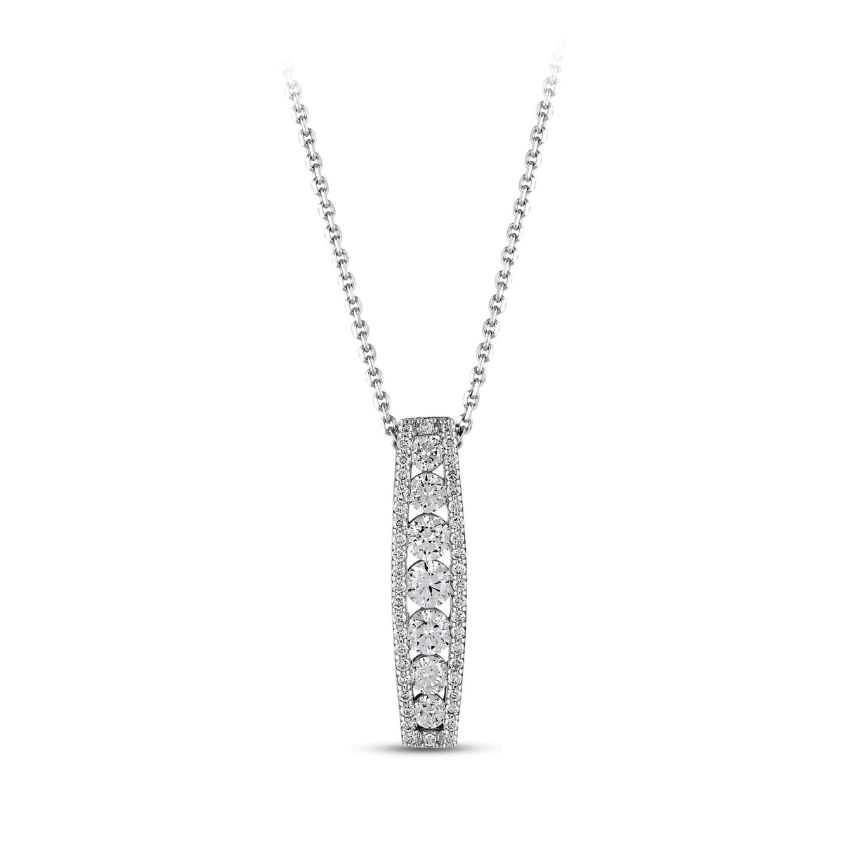 0.58 ct. Design Diamant Halskette