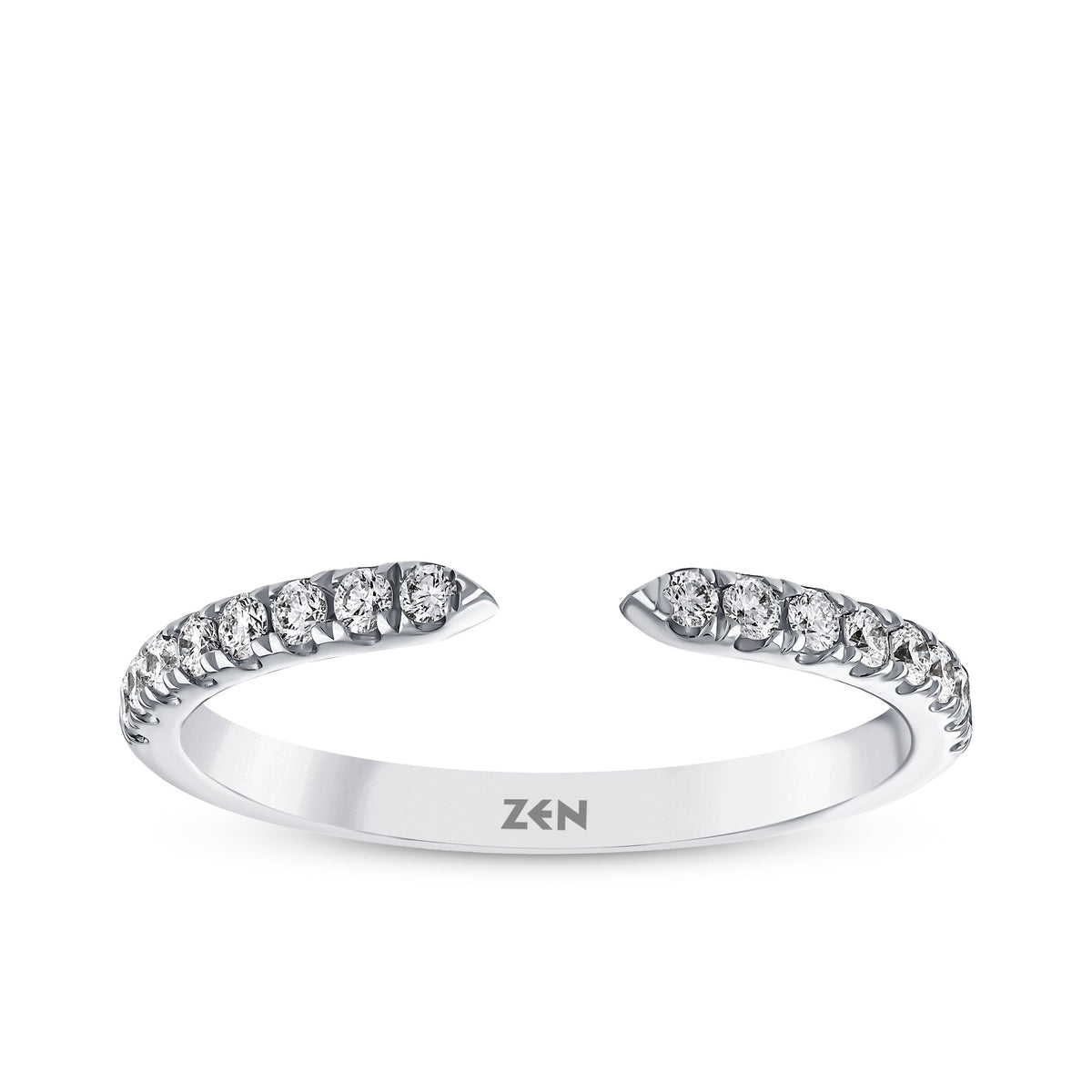 0.24 ct. Memoire Diamantring