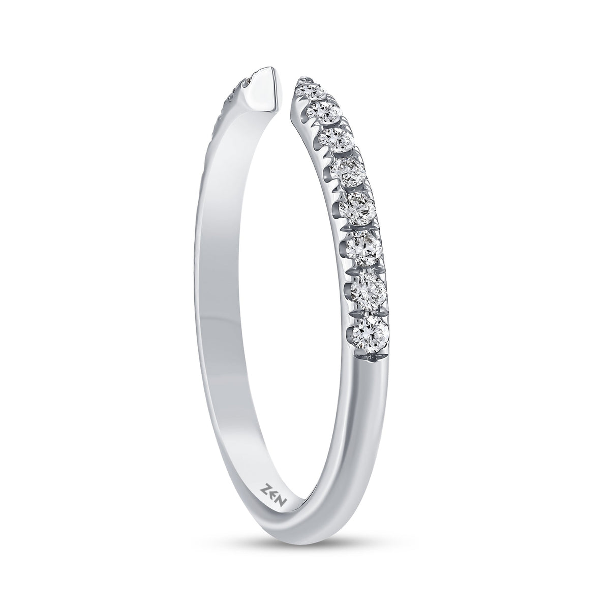 0.24 ct. Memoire Diamantring