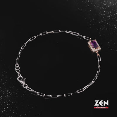 0.49 ct. Amethyst Armband