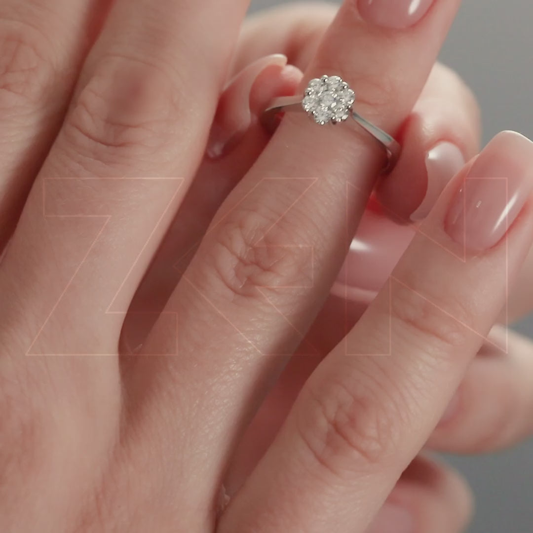 0.32 ct. Reina Diamond Ring
