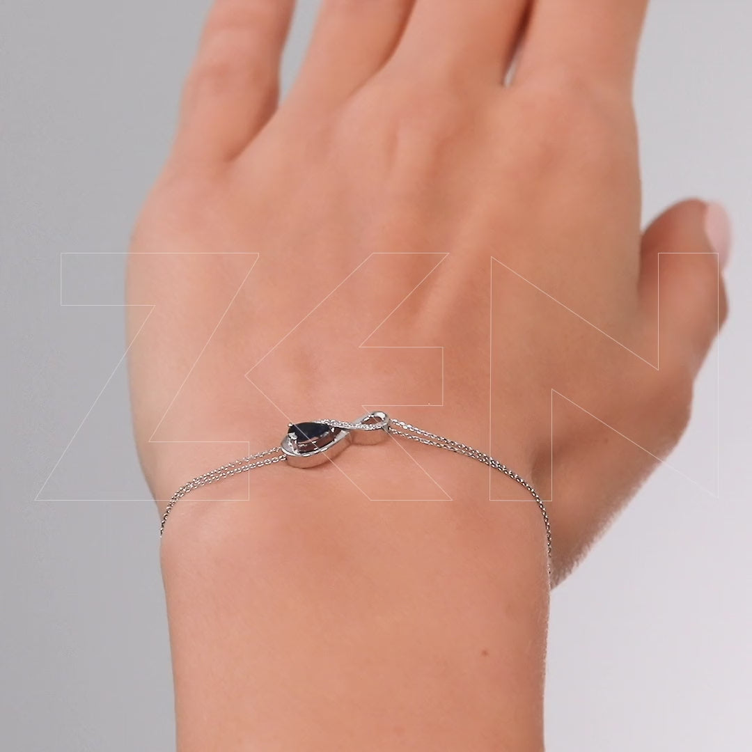 0.29 ct. Sapphire Bracelet