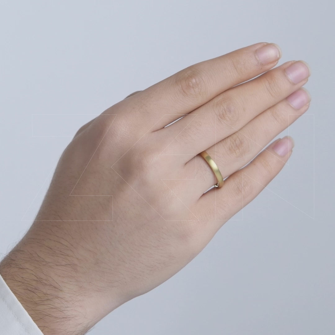 Modern Wedding Ring for Men
