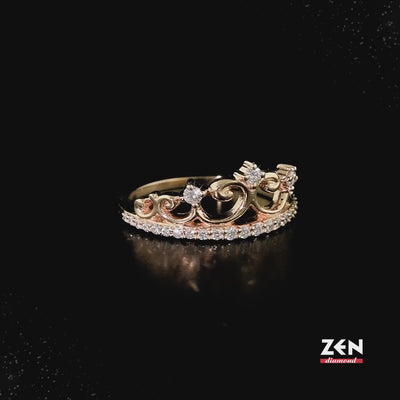 0.25 ct. Krone Diamantring