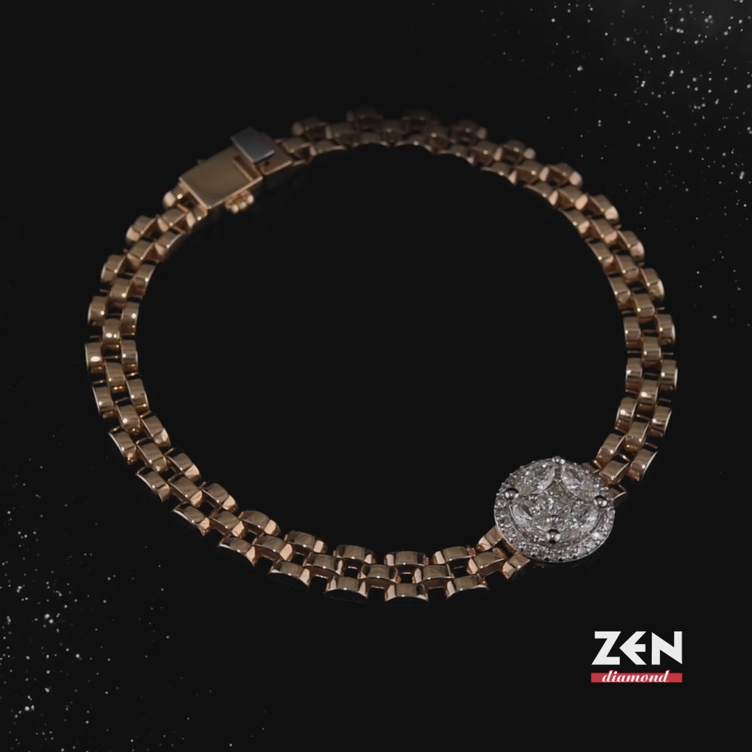 1.12 ct. Design Diamond Bracelet
