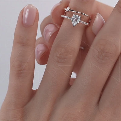 0.28 ct. Baguette Diamond Ring