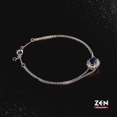 0.76 ct. Sapphire Bracelet