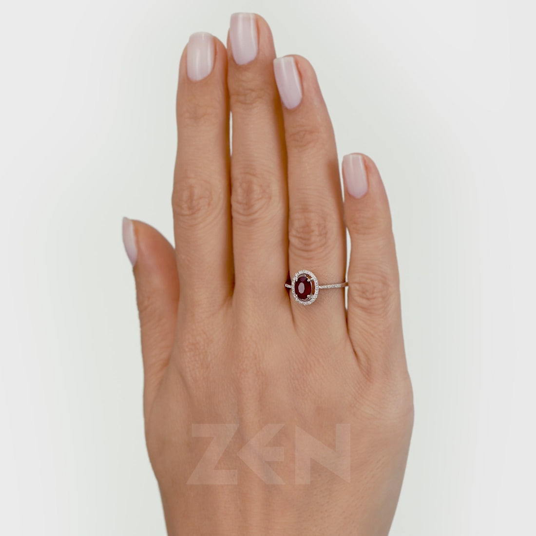 1.06 ct. Rubin Ring