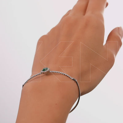 0.80 ct. Emerald Bracelet