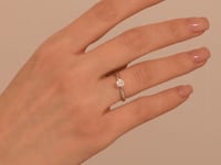 0.41 ct. Solitaire Diamond Engagement Ring