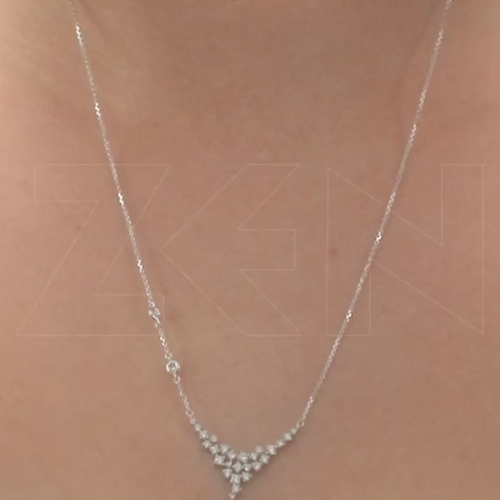 0.55 ct. Diamant Collier