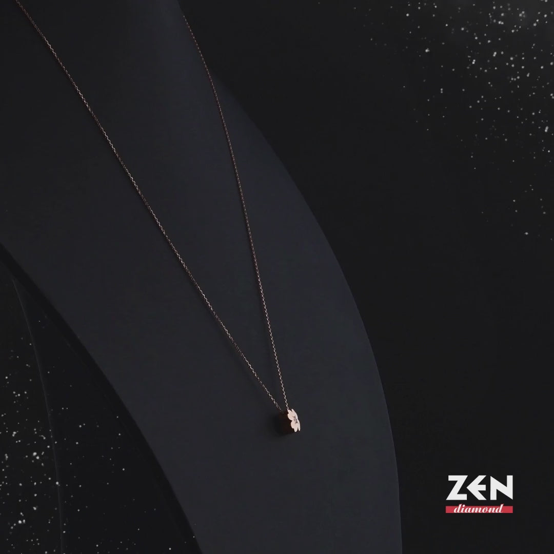 0.03 ct. Design Diamant Halskette