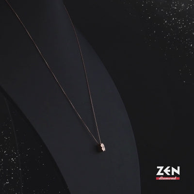 0.03 ct. Design Diamant Halskette