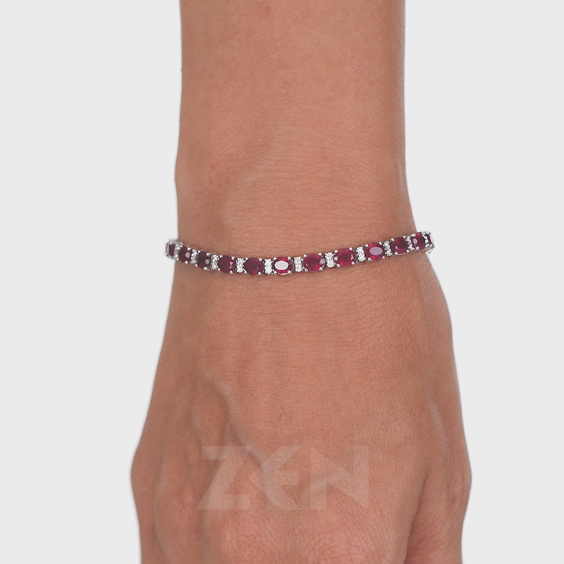 9.32 ct. Ruby Bracelet