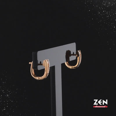 0.13 ct. Design Diamond Earrings