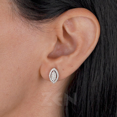 0.46 ct. Design Diamant Ohrstecker