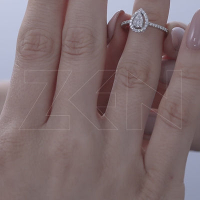 0.38 ct. Design Diamantring