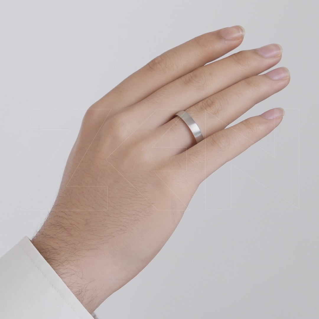 Modern Wedding Ring for Men