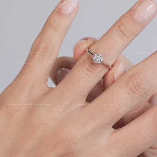 0.17 ct. Reina Diamantring