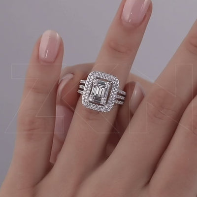 1.40 ct. Baguette Diamond Ring