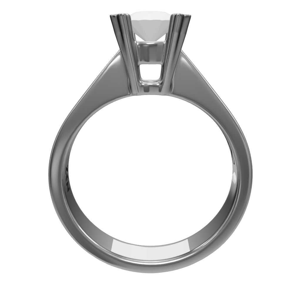 0.51 ct. Solitär Diamant Verlobungsring