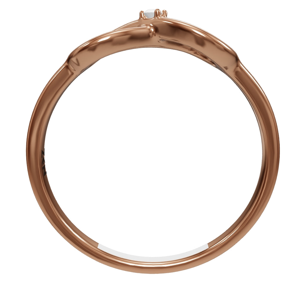 0.01 ct. Unendlichkeit Diamantring