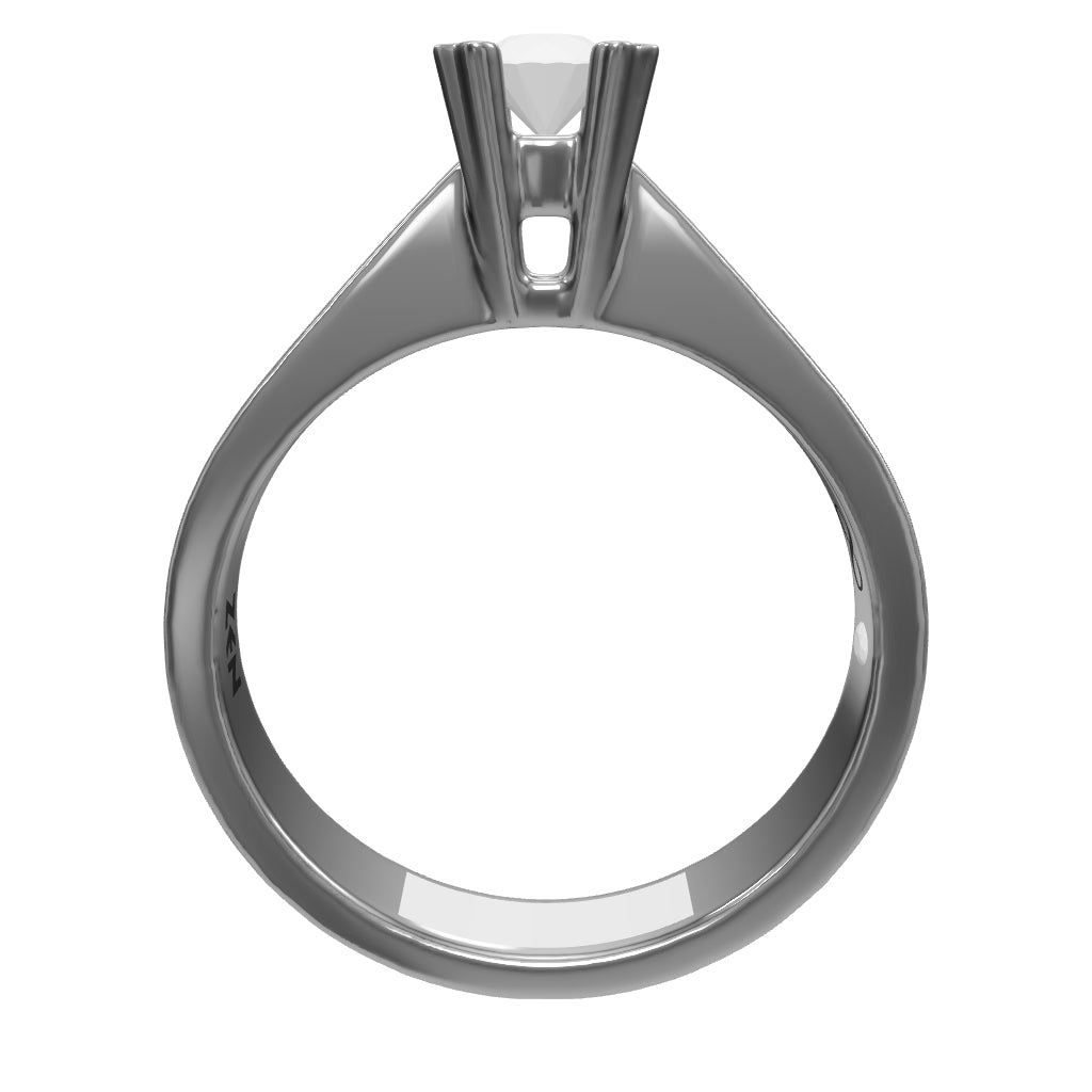 0.16 ct. Solitär Diamant Verlobungsring