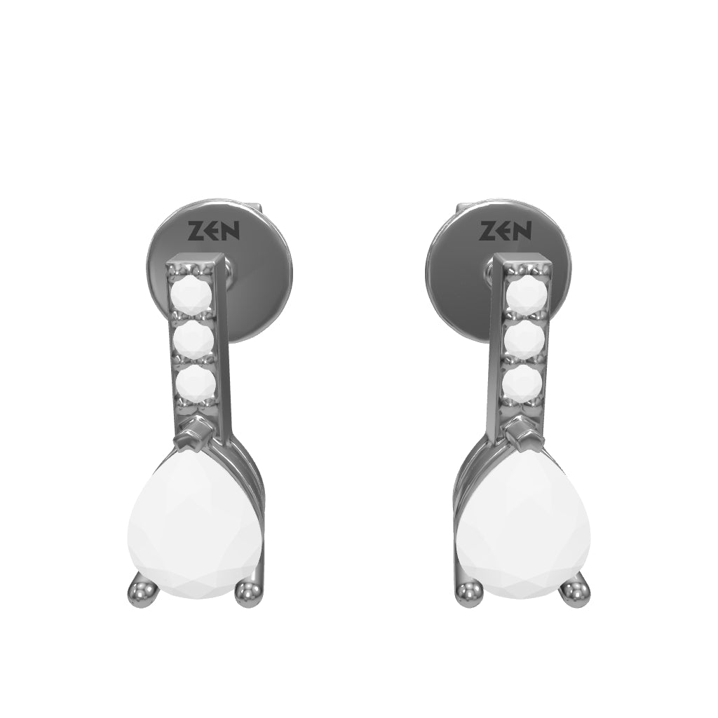 0.74 ct. Sapphire Stud Earrings