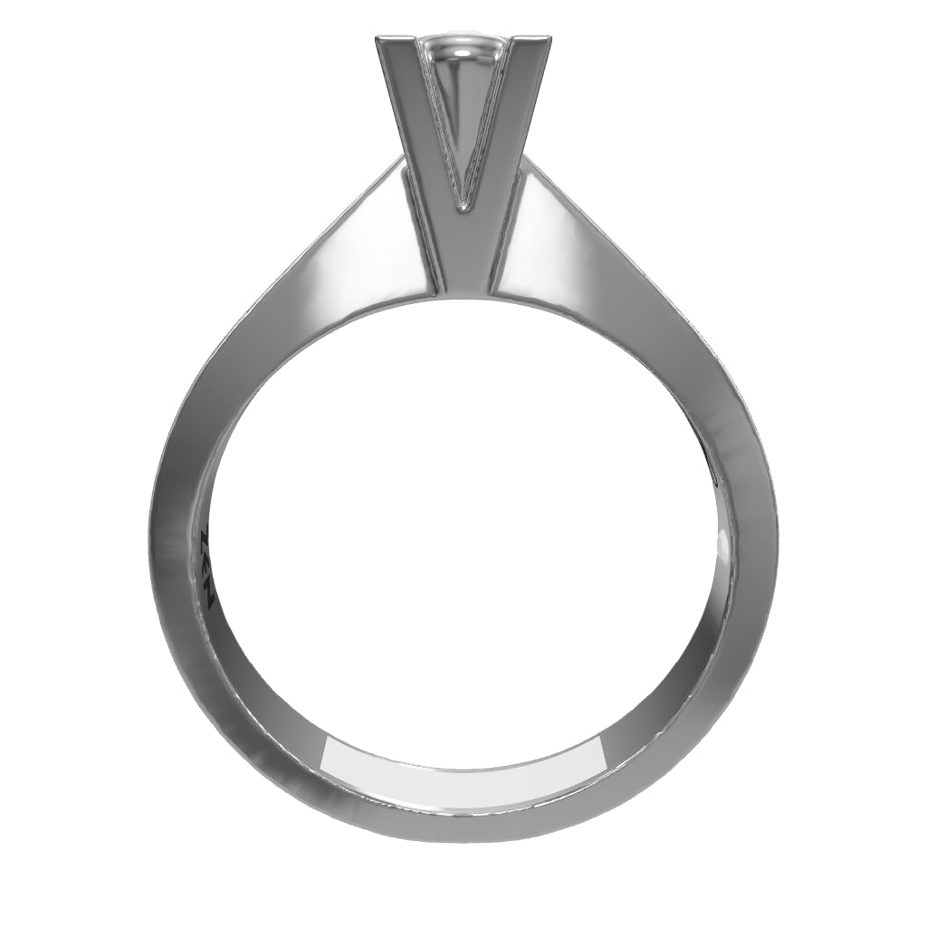 0.05 ct. Solitaire Diamond Engagement Ring