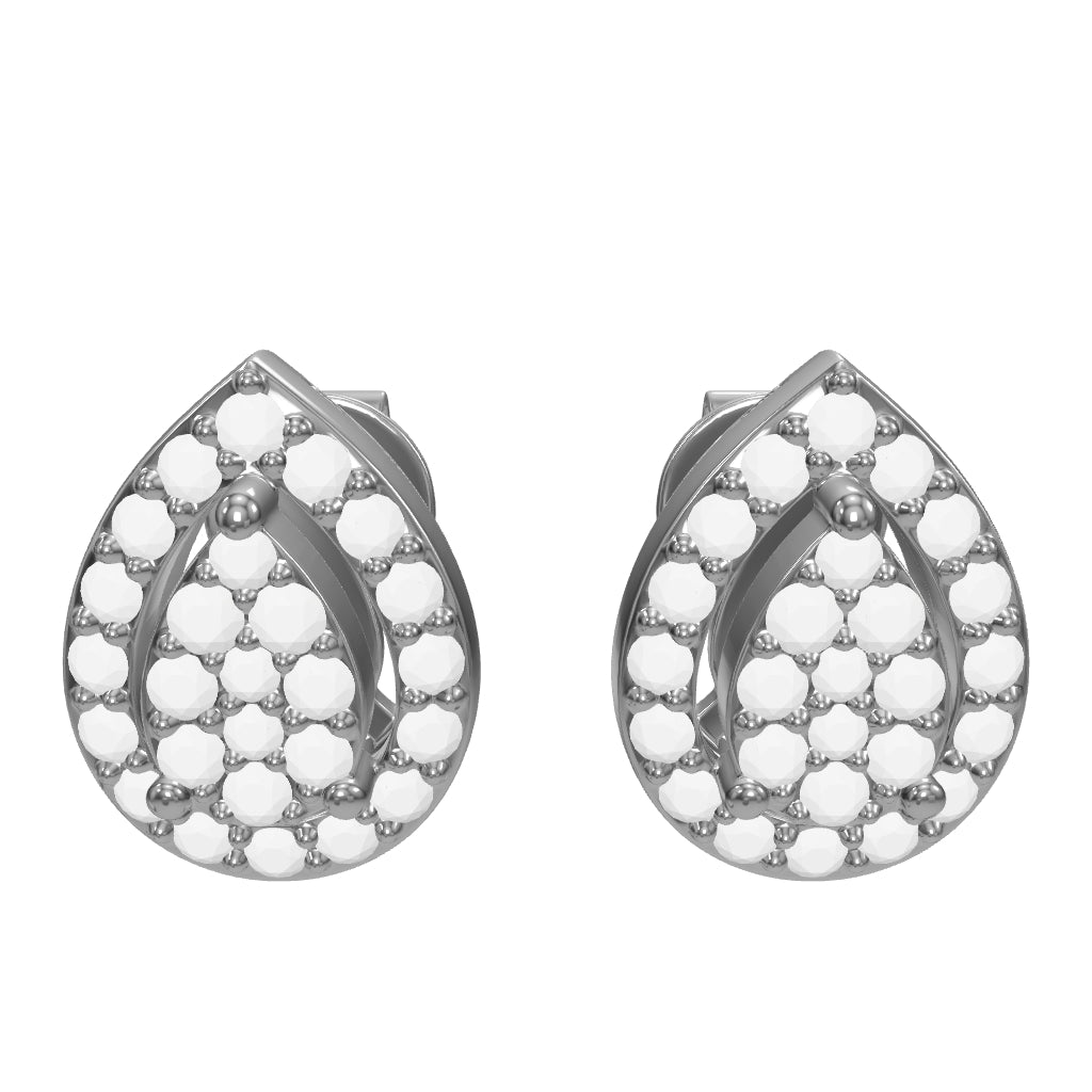 0.37 ct. Design Diamond Stud Earrings