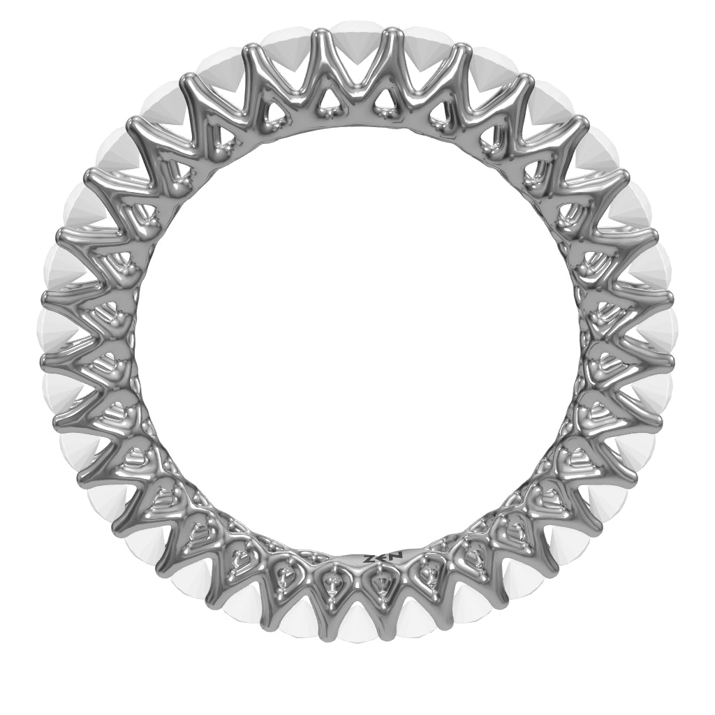 1.00 ct. Memoire Diamantring