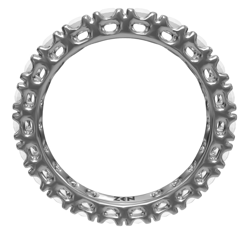 0.80 ct. Memoire Diamantring