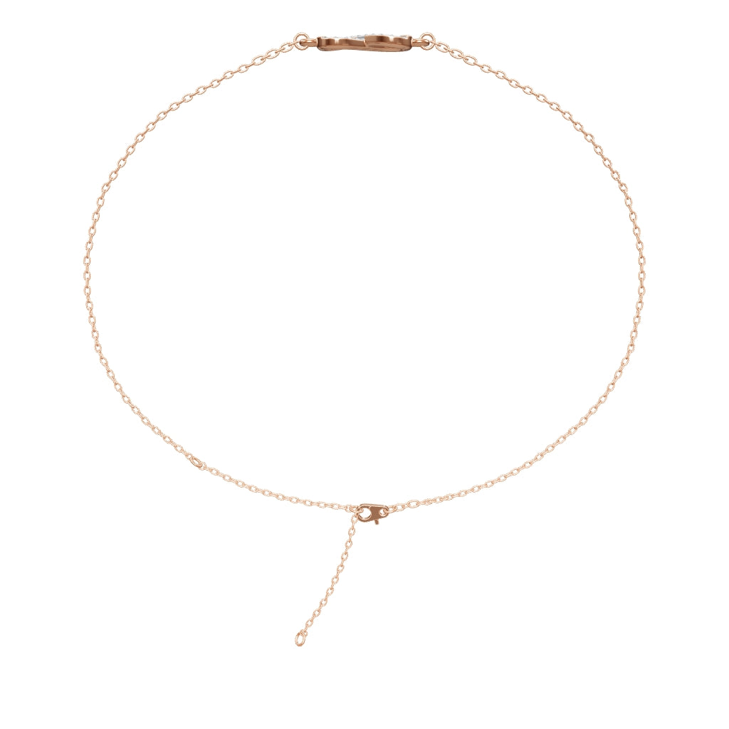 0.04 ct. Infinity Diamond Bracelet
