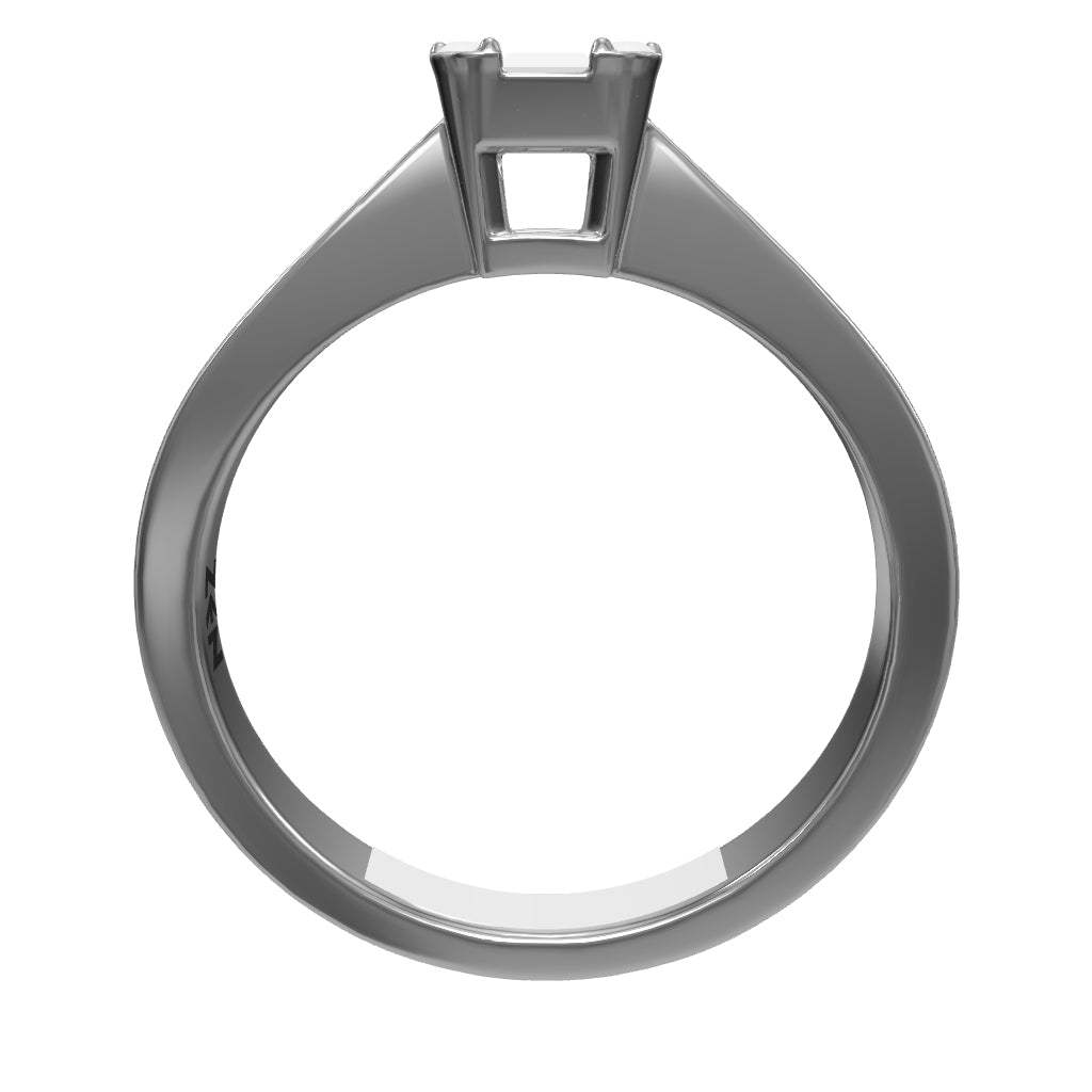 0.19 ct. Baguette Diamond Ring