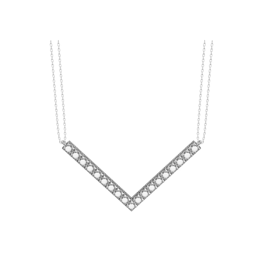0.55 ct. Tennis Diamant Halskette