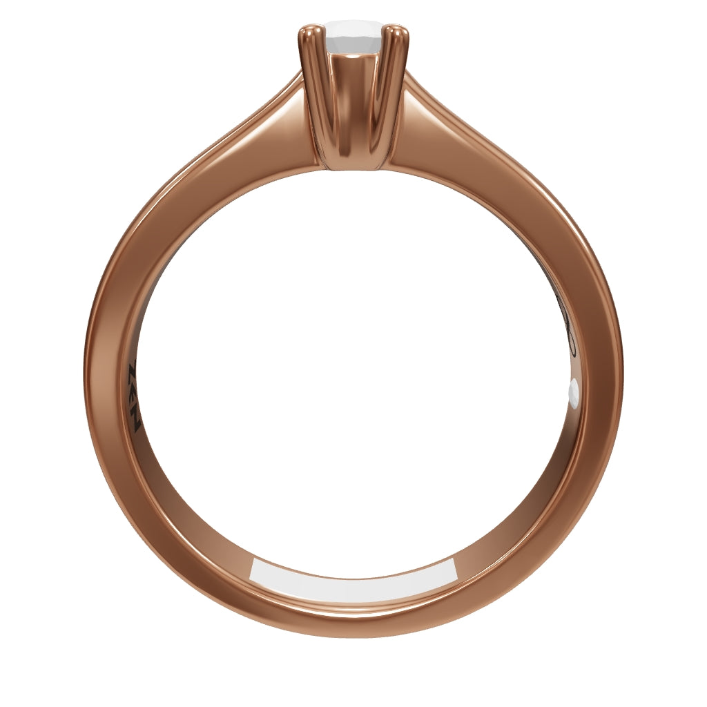0.19 ct. Solitär Diamant Verlobungsring