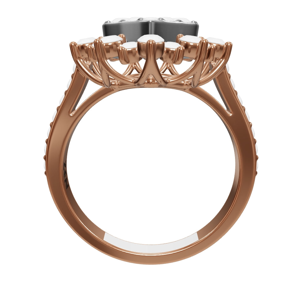 0.97 ct. Herz Diamantring