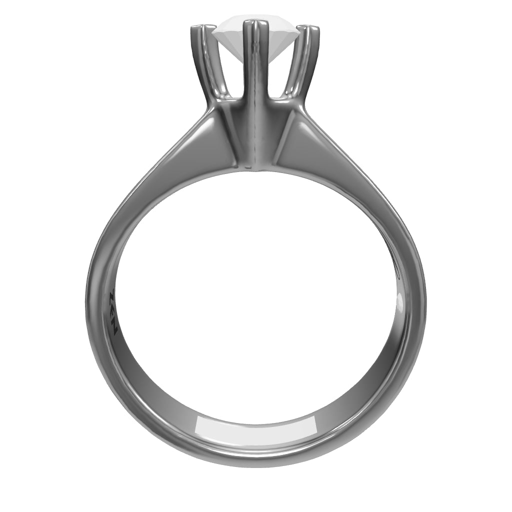 0.41 ct. Solitär Diamant Verlobungsring