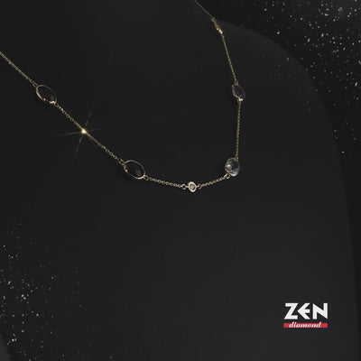 12.63 ct. Edelstein Halskette