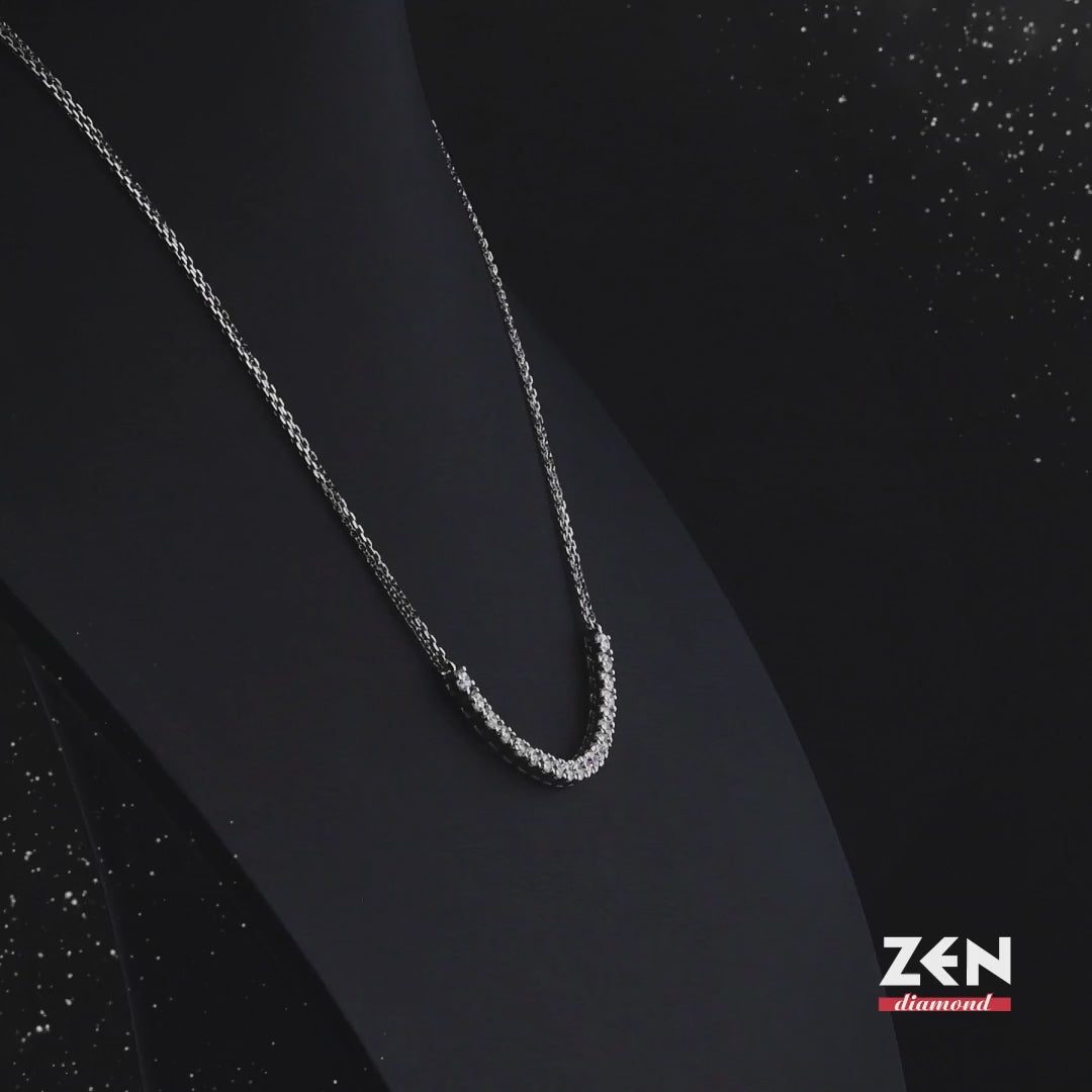 1.42 ct. Tennis Diamond Necklace