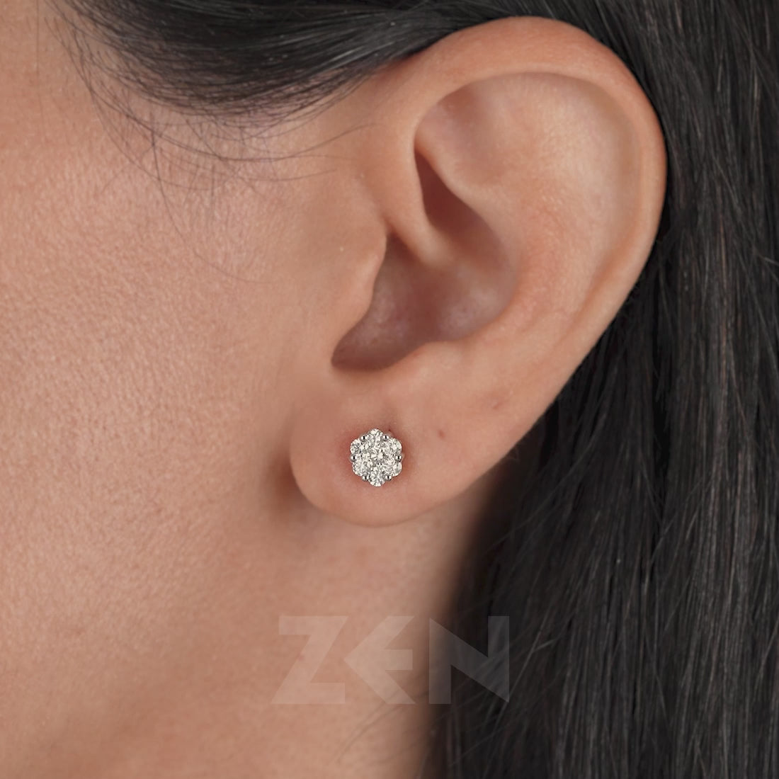 0.60 ct. Reina Diamant Ohrstecker