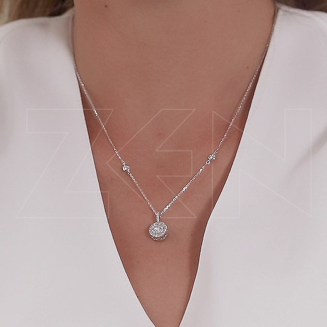 0.45 ct. Design Pendant with Chain