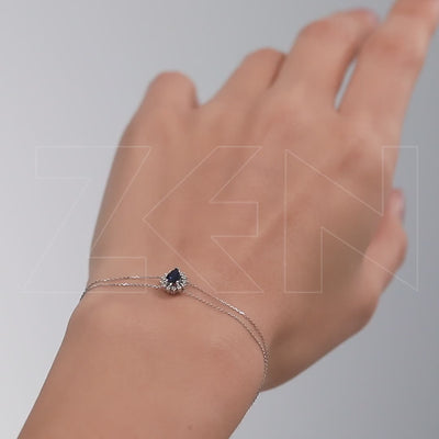 0.42 ct. Sapphire Bracelet