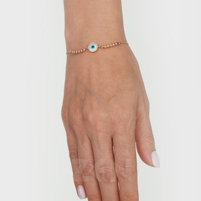0.08 ct. Eye Diamond Bracelet