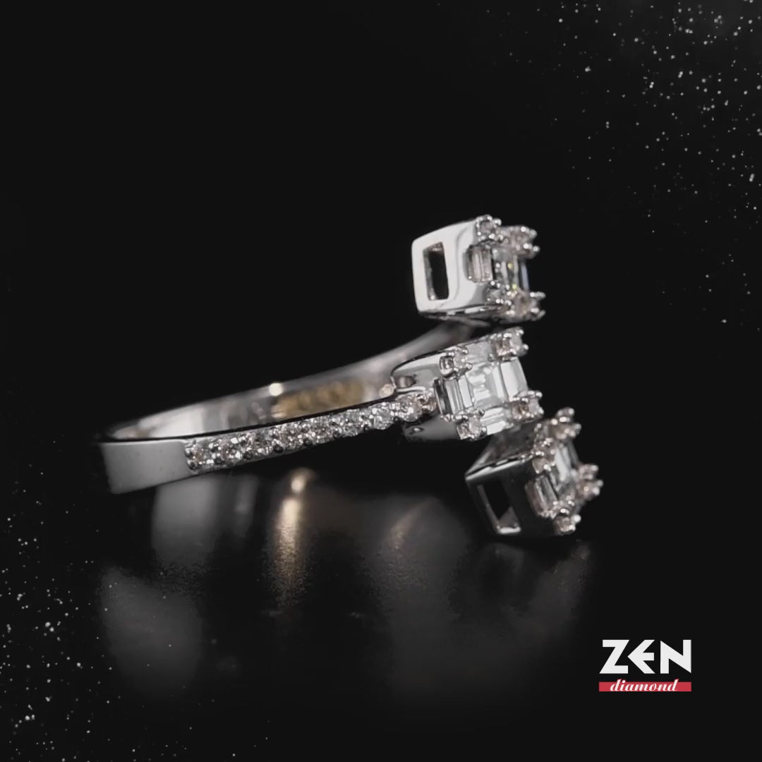 0.49 ct. Baguette Diamond Ring